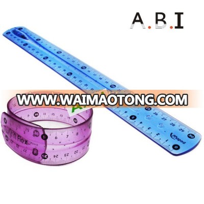 promotional soft plastic flexible school ruler